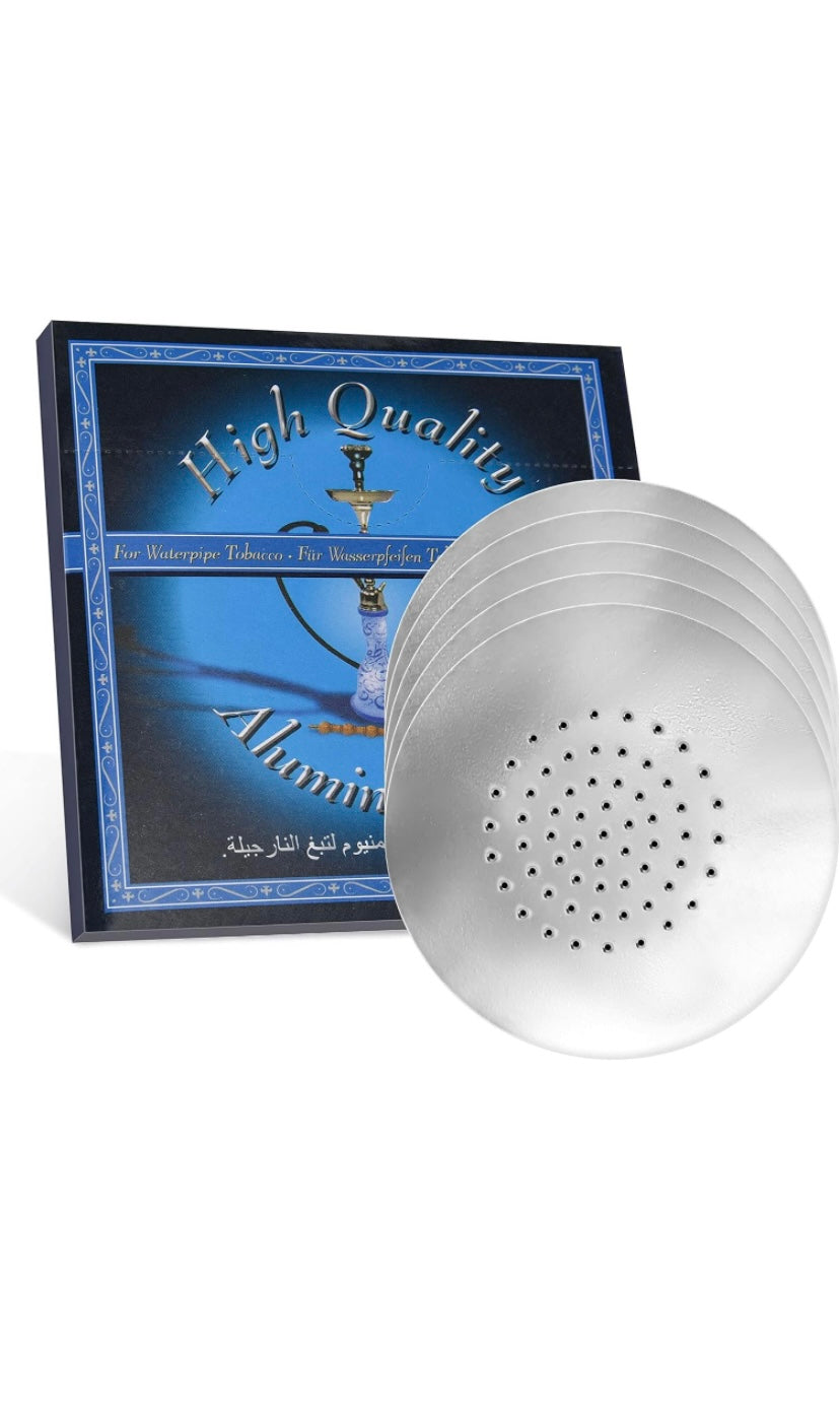 Premium Pre-Punched Hookah Foils - Effortless Setup for the Perfect Smoke - ChargeItShisha